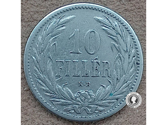 10 filler - Rakúsko-Uhorsko - 1909