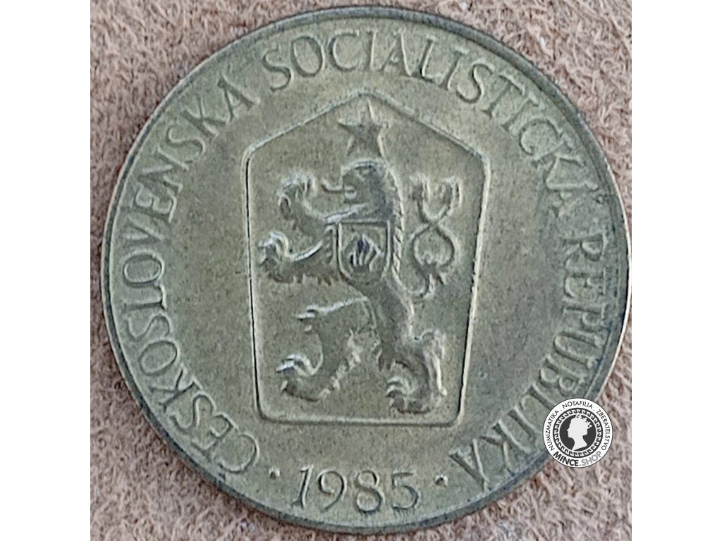 1 koruna - Česko-Slovensko - 1986