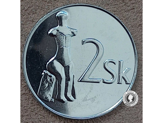 2 koruna - Slovensko - 2004 - UNC