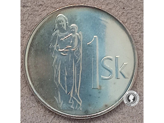 1 koruna - Slovensko - 1994 - UNC