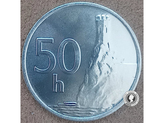 50 halier - Slovensko - 1993 - UNC