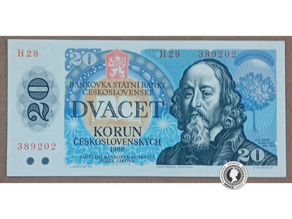 20 Korún - 1988 - ČSSR