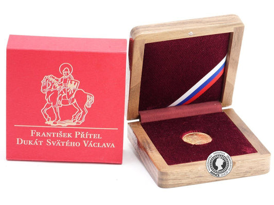 1 dukát - Séria Z archívu Mincovne Kremnica - Svätováclavské dukáty od autora Františka Přítela