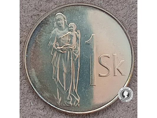 1 koruna - Slovensko - 1998 - UNC