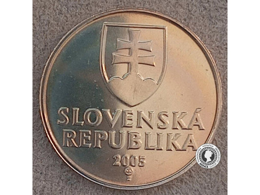 1 koruna - Slovensko - 2005 - UNC