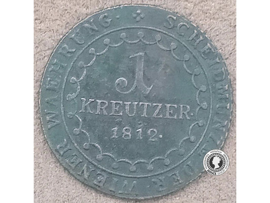 1 grajciar - Rakúsko - Rakúska Ríša - 1812 B