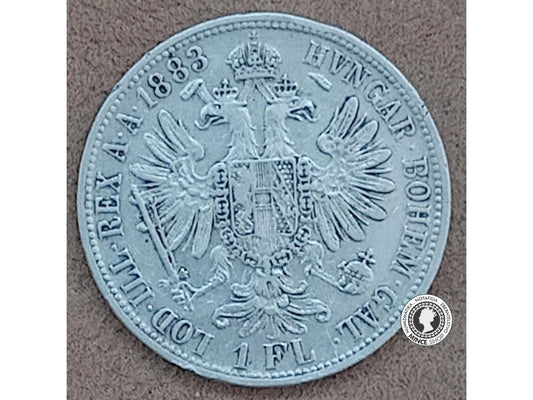 1 florin - Rakúsko-Uhorsko - 1883