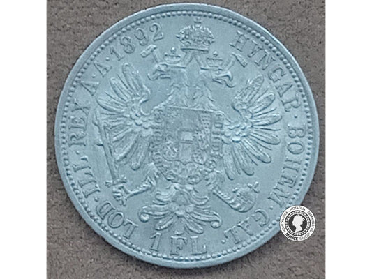 1 florin - Rakúsko-Uhorsko - 1892