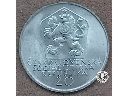 20 koruna 1972 - Andrej Sládkovič - BK