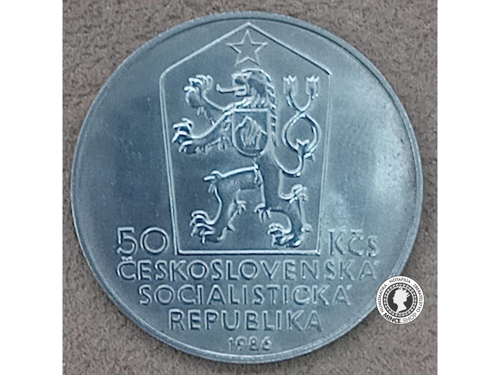 50 koruna 1986 - Levoča - BK
