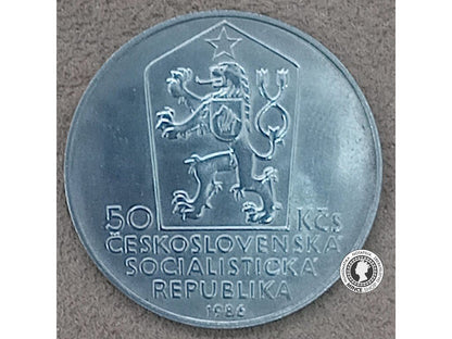 50 koruna 1986 - Levoča - BK